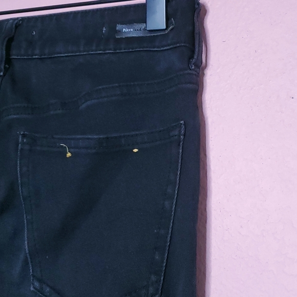 Anthropologie Pilcro High Rise Denim Legging Jeans in Black - Picture 14 of 16